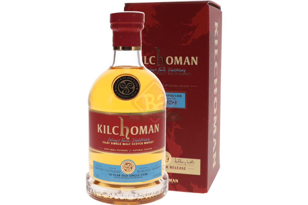 Kilchoman 10 Year Old Single Cask (D.2012, B.2022) Bottled for The Nectar Scotch Whisky | 700ML at CaskCartel.com