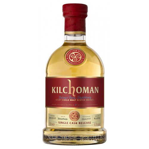 Kilchoman Single Bourbon Cask Release (New York Exclusive) Islay Single Malt Scotch Whisky