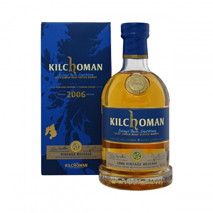 Kilchoman 2006 5 Year Old Vintage Release Single Malt Scotch Whisky - CaskCartel.com