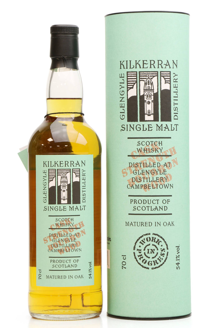 Kilkerran Work In Progress 7th Release Bourbon Wood Cask Strength Scotch Whisky | 700ML