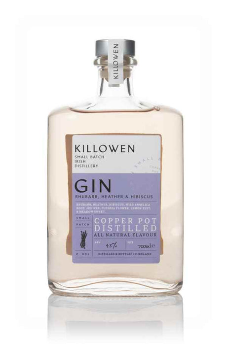 Killowen Rhubarb, Heather & Hibiscus Gin | 700ML at CaskCartel.com
