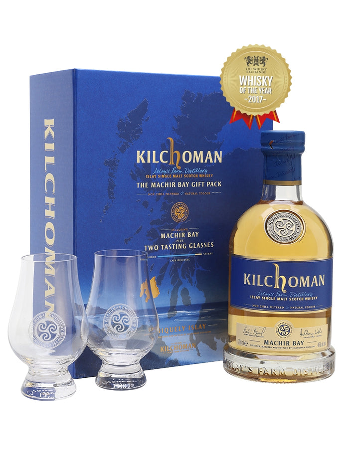 Kilchoman Machir Bay Gift Pack Whiskey