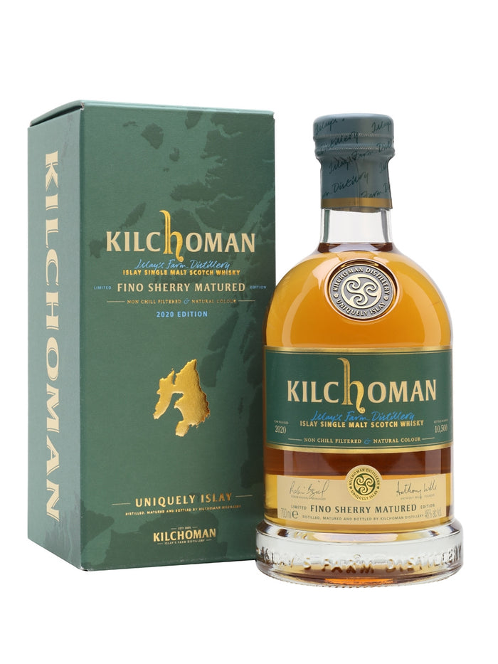 Kilchoman Fino Sherry Cask Bot.2020 Islay Single Malt Scotch Whisky | 700ML
