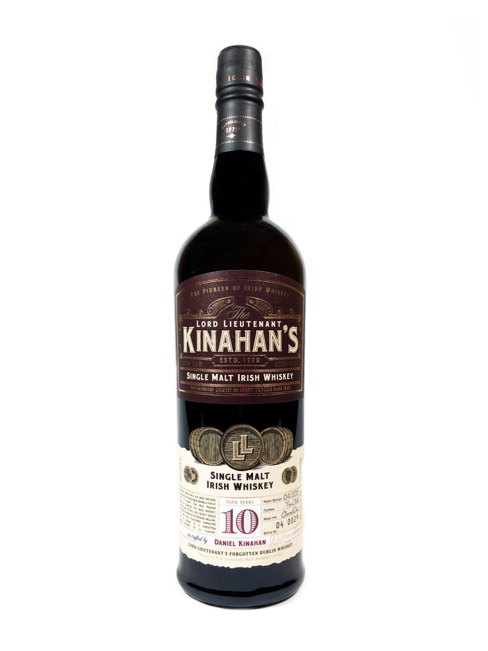 Kinahan's 10 Year Old Single Malt Irish Whiskey