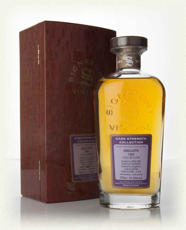 Kinclaith 35 Year Old (Signatory Bottling) Single Malt Scotch Whisky at CaskCartel.com