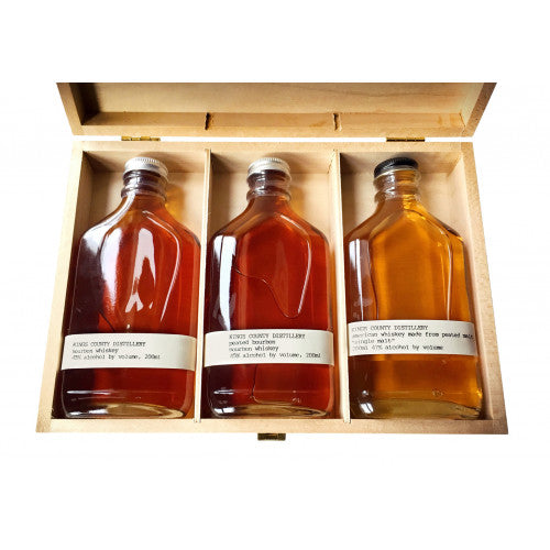 Kings County Aged Whiskey Gift Set (3) | 600ML