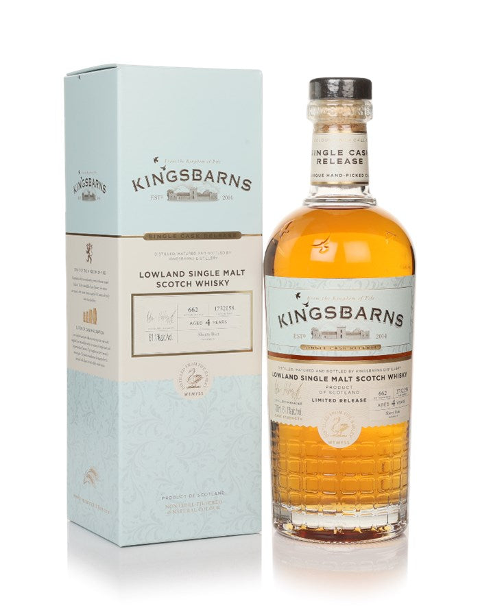 Kingsbarns Distillery Single Sherry Cask #1732158 4 Year Old Whisky | 700ML