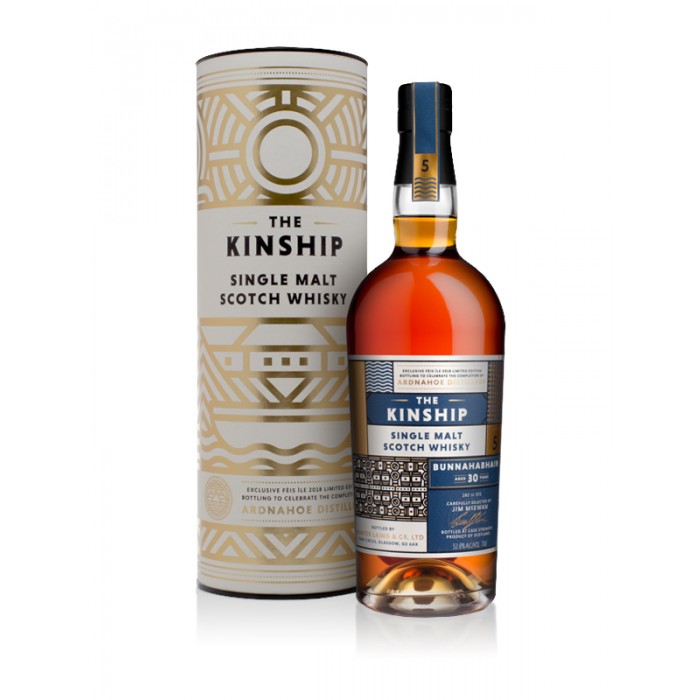 Bunnahabhain 30 Year Old Bottled 2018 Kinship Islay Single Malt Scotch Whisky