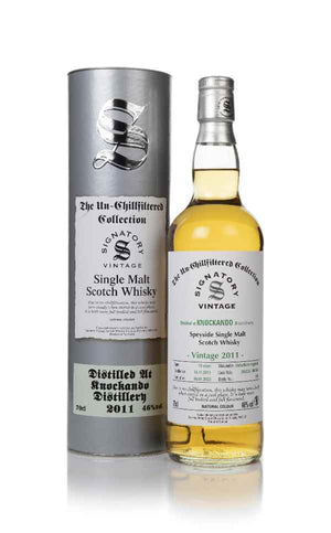 Knockando 10 Year Old 2011 (casks 306232 & 306248) - Un-Chillfiltered Collection (Signatory) Scotch Whisky | 700ML at CaskCartel.com
