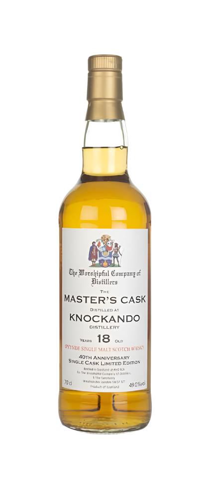 Knockando 18 Year Old - Master's Cask (The Worshipful Company of Distillers) Whiskey | 700ML at CaskCartel.com