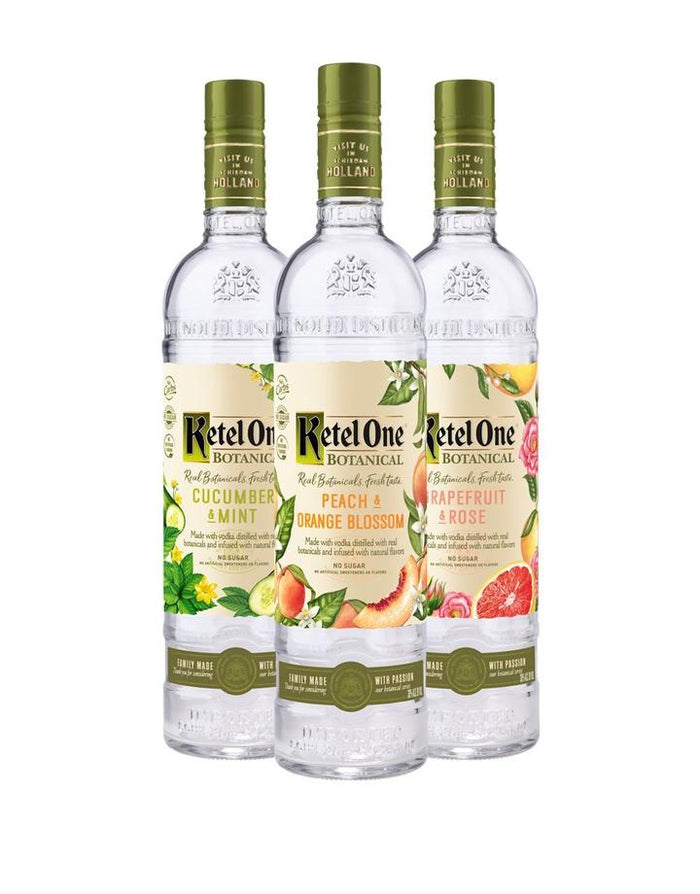 Ketel One Botanical Collection (3 Bottles) Vodka