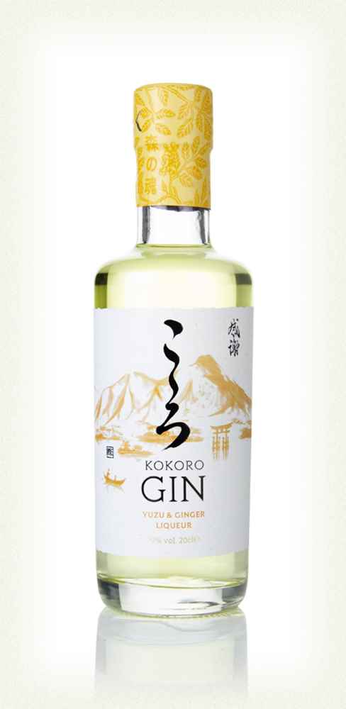 Kokoro Gin Yuzu & Ginger Liqueur | 200ML at CaskCartel.com