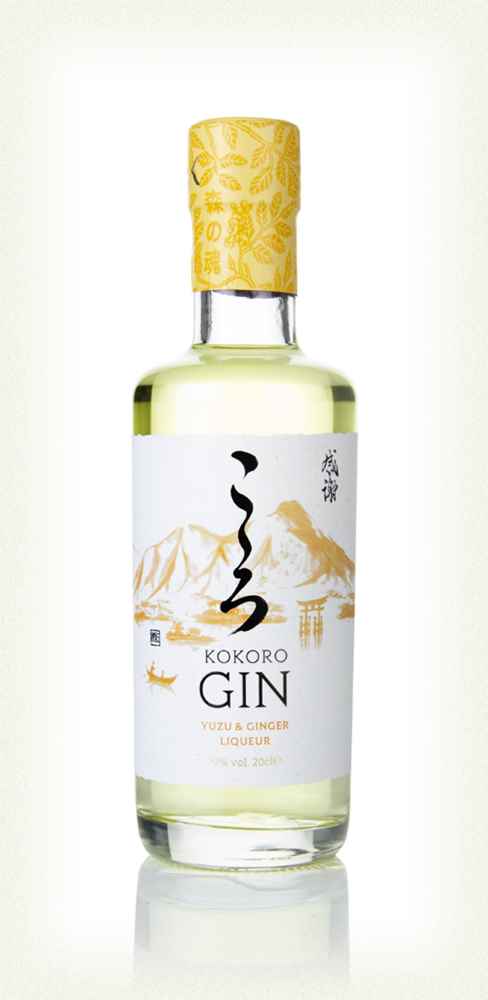 Kokoro Gin Yuzu & Ginger Liqueur | 200ML