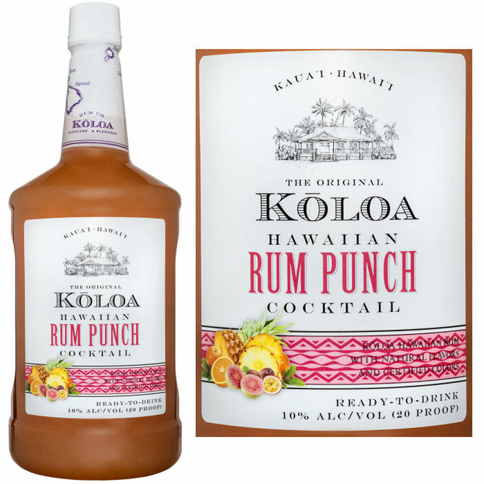 Koloa Hawaiian Rum Punch Cocktail | 1.75L