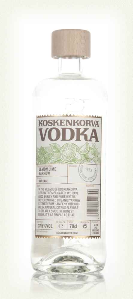 Koskenkorva - Lemon Lime Yarrow Vodka | 700ML