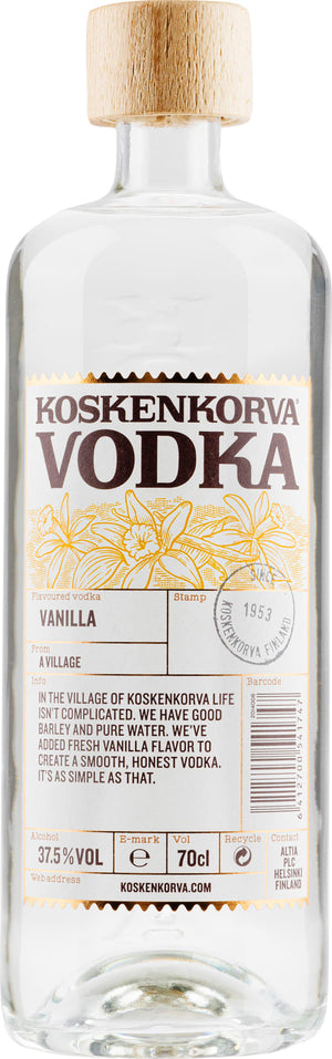 Koskenkorva Vanilla Vodka | 700ML at CaskCartel.com