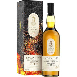 Lagavulin Offerman Edition Charred Oak Cask 11 Year Old Whisky at CaskCartel.com