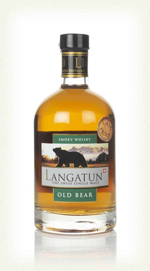 Langatun Old Bear Smoky Cask Proof Whiskey | 500ML at CaskCartel.com