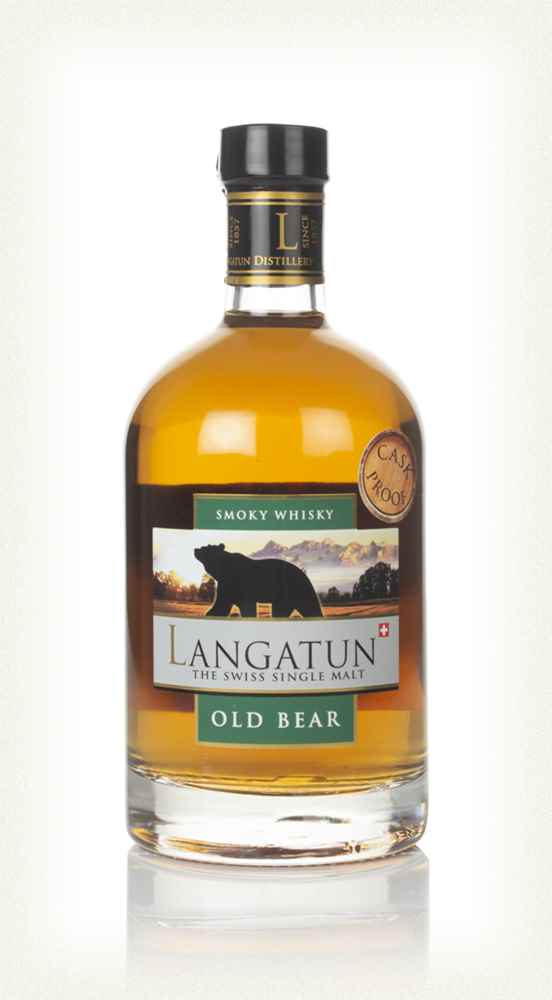 Langatun Old Bear Smoky Cask Proof Whiskey | 500ML
