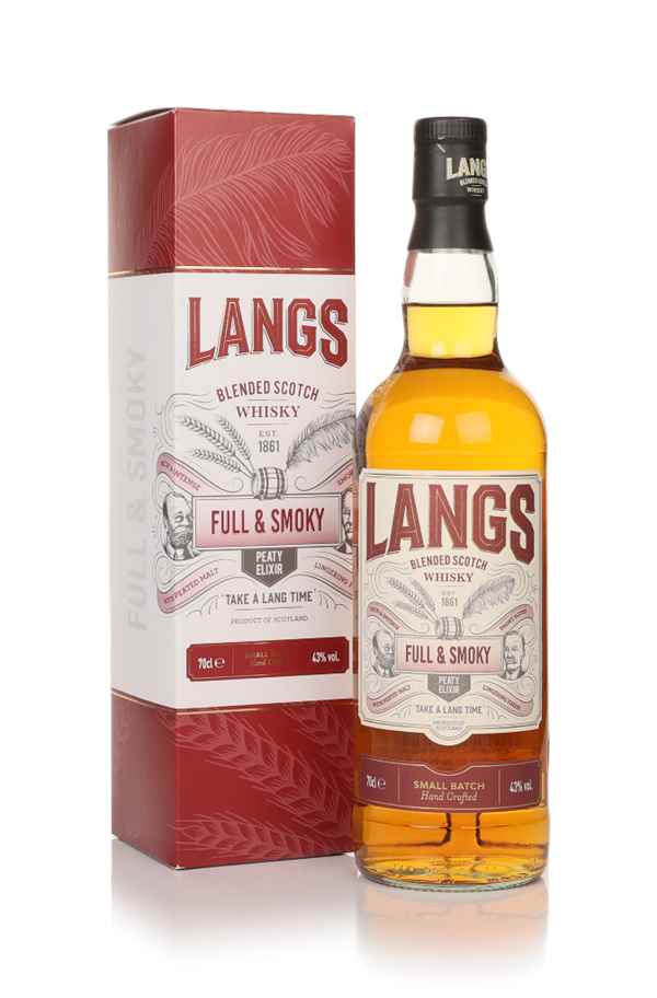Langs Full & Smoky Peaty Elixir Scotch Whisky | 700ML