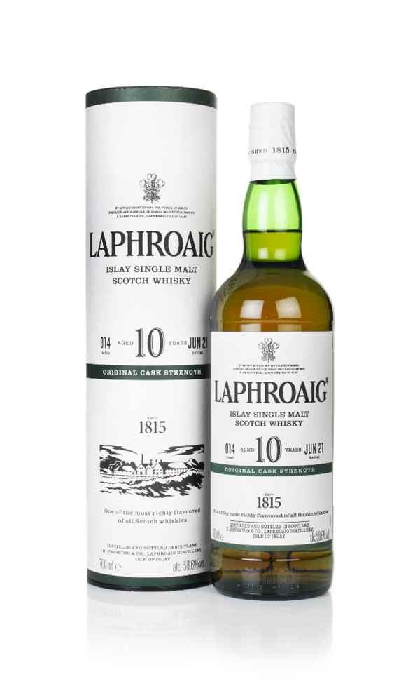 Laphroaig 10 Year Old Cask Strength - Batch 014 Scotch Whisky | 700ML at CaskCartel.com