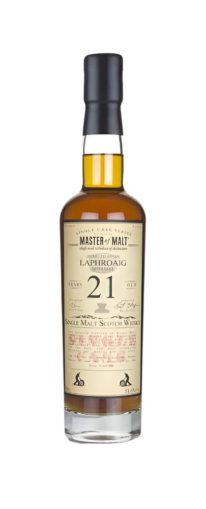 Laphroaig 21 Year Old 1997 - Single Cask (Master of Malt) Whiskey | 700ML at CaskCartel.com