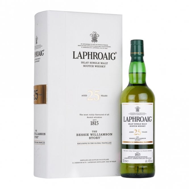 Laphroaig 25年 Bessie Williamson Story BUY] Laphroaig 25 Year Old Bessie Williamson Story Scotch Whisky