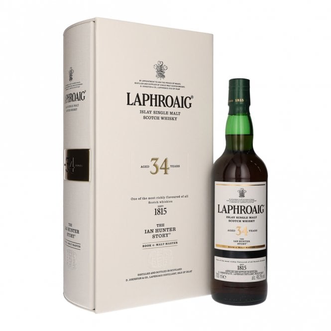 Laphroaig The Ian Hunter Story Book 4: Malt Master 34 Year Old Whisky | 700ML