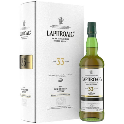 Laphroaig The Ian Hunter Story 'Book 3 Source Protector' 33 Year Old Single Malt Scotch Whisky at CaskCartel.com