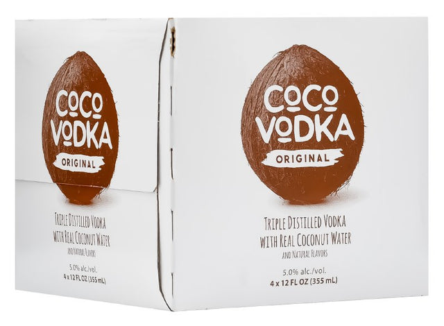 Coco Vodka Original Cocktail | 4x355ML at CaskCartel.com