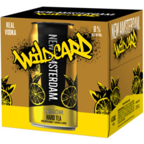 Wildcard Lemon Hard Tea Cocktail | 4x355ML at CaskCartel.com