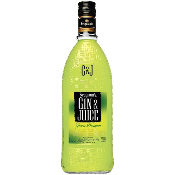Seagram’s Gin & Juice Green Dragon Liqueur - CaskCartel.com