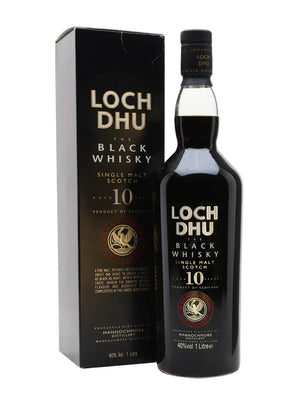 Mannochmore Travel Retail Exclusive Loch Dhu The Black 10 Year Old Whisky at CaskCartel.com