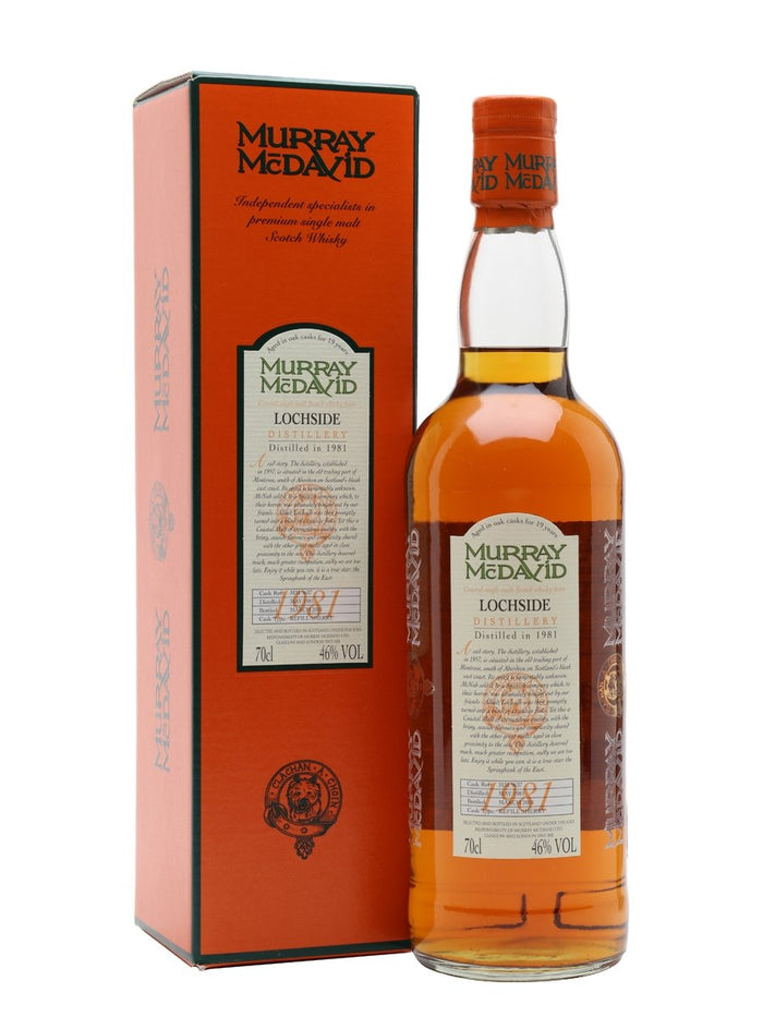 Lochside 1981 19 Year Old Refill Sherry Murray McDavidHighland Single Malt Scotch Whisky | 700ML