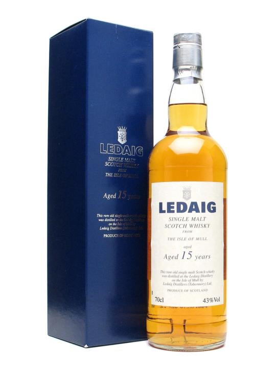 Ledaig 15 Year Old Single Malt Scotch Whisky | 700ML