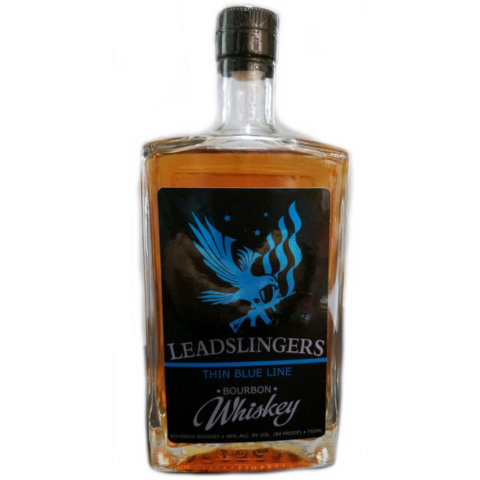 Leadslingers Thin Blue Line Bourbon Whiskey