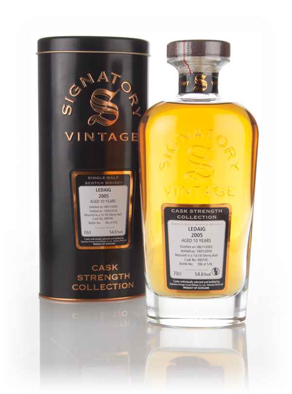 Ledaig 10 Year Old 2005 (cask 900145) - Cask Strength Collection (Signatory) Scotch Whisky | 700ML