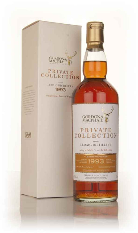 Ledaig 1993 St Joseph Wood Finish - Private Collection (Gordon & MacPhail) Scotch Whisky | 700ML at CaskCartel.com