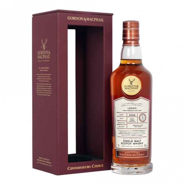 [BUY] Ledaig 2008 12 Year Old Hermitage Cask Finish | Connoisseurs Choice | Island Single Malt Scotch Whisky | 700ML at CaskCartel.com