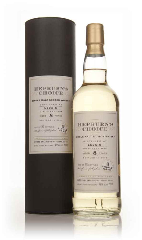 Ledaig 8 Year Old 2005 - Hepburn's Choice (Langside) Scotch Whisky | 700ML at CaskCartel.com