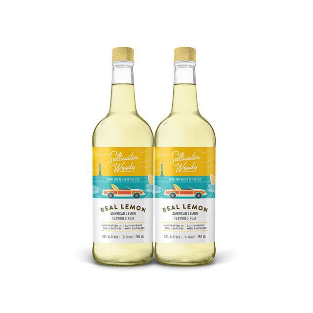 Saltwater Woody Real Lemon American Lemon Flavored Rum at CaskCartel.com