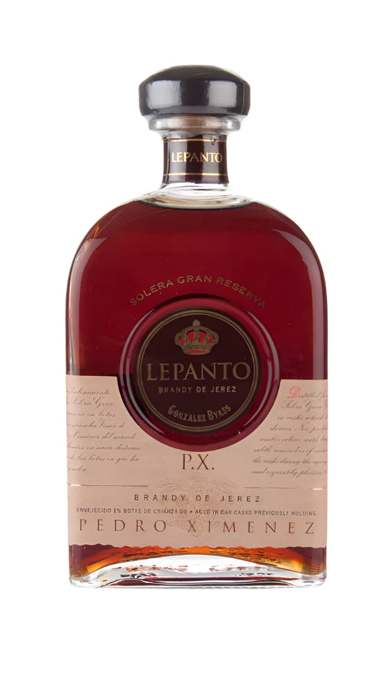 Lepanto Solera Gran Reserva Brandy de Jerez - Pedro Ximénez Cask Matured Brandy | 700ML at CaskCartel.com