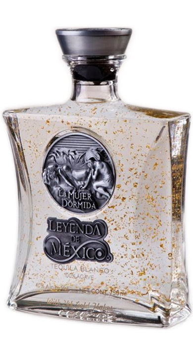 Leyenda de Mexico Blanco (w/Gold Flakes) Tequila