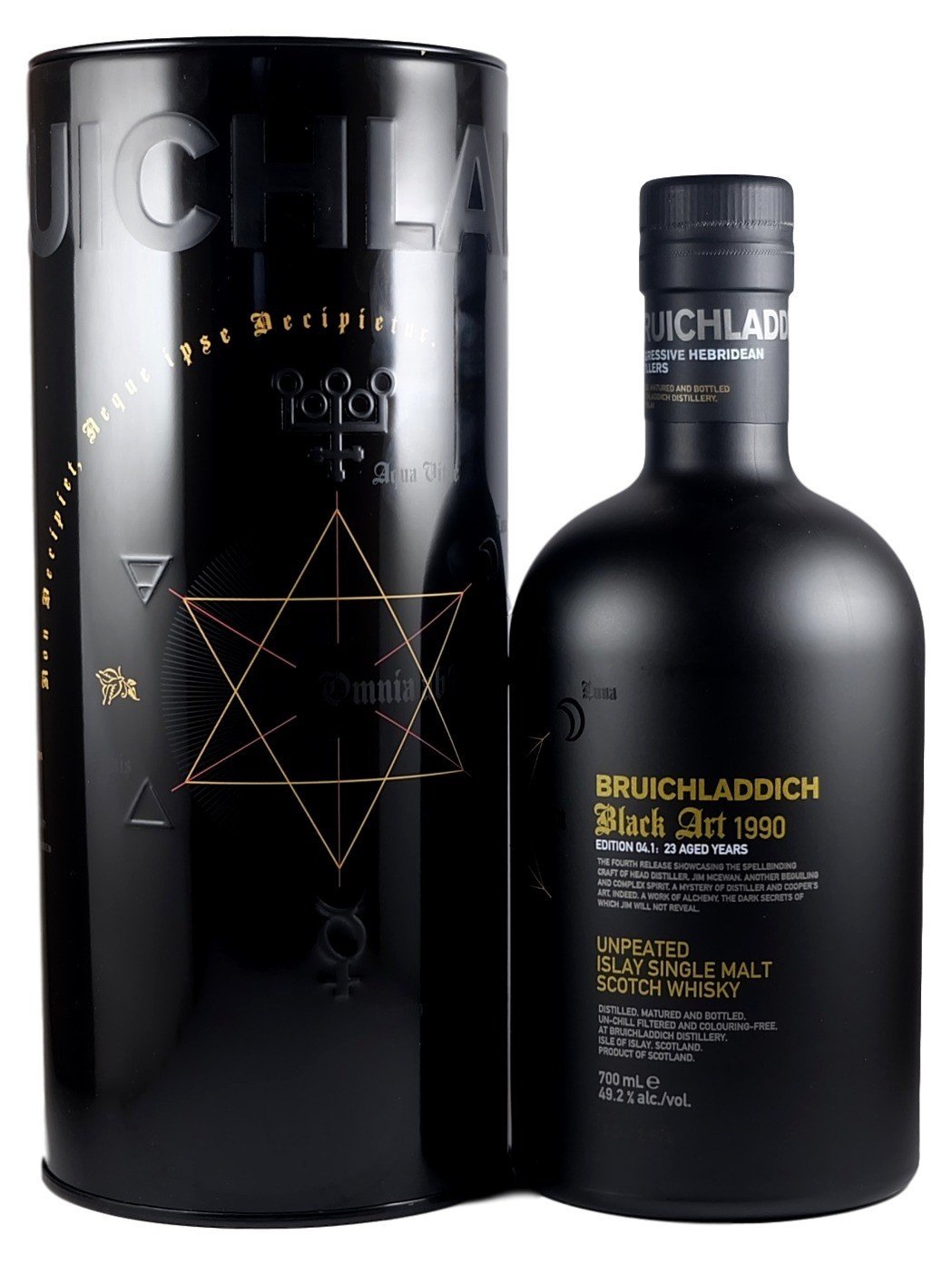 Bruichladdich 23 Year Old 1990 Black Art 4th Edition Unpeated Single Malt Scotch Whisky - CaskCartel.com