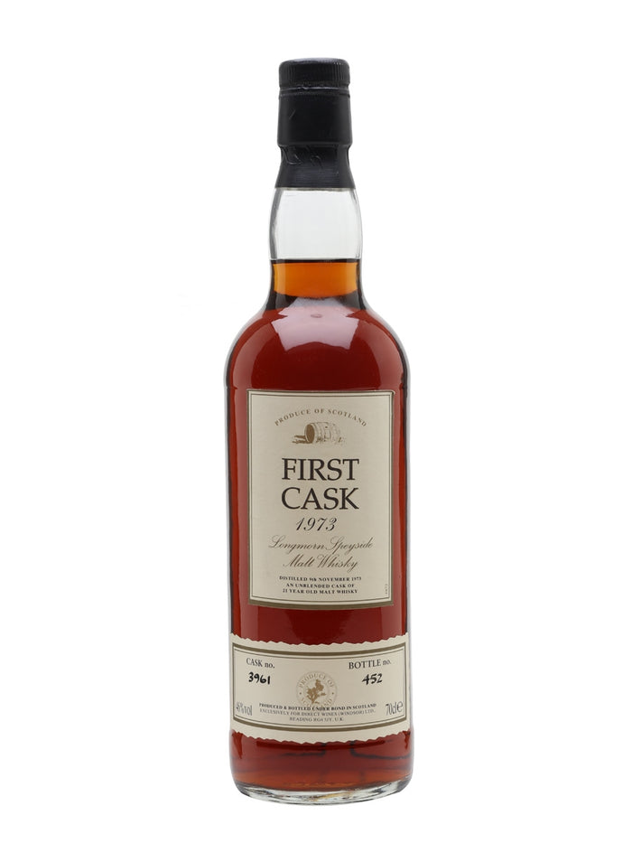 Longmorn 1973 21 Year Old Sherry Cask First Cask Speyside Single Malt Scotch Whisky | 700ML