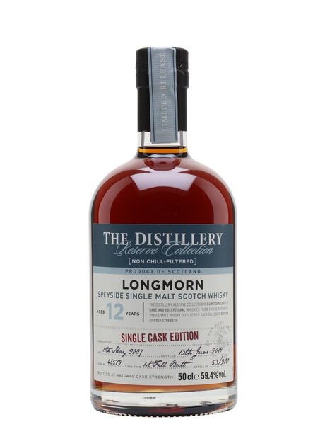 Longmorn 2007 12 Year Old Sherry Cask Distillery Edition Speyside Single Malt Scotch Whisky | 500ML at CaskCartel.com