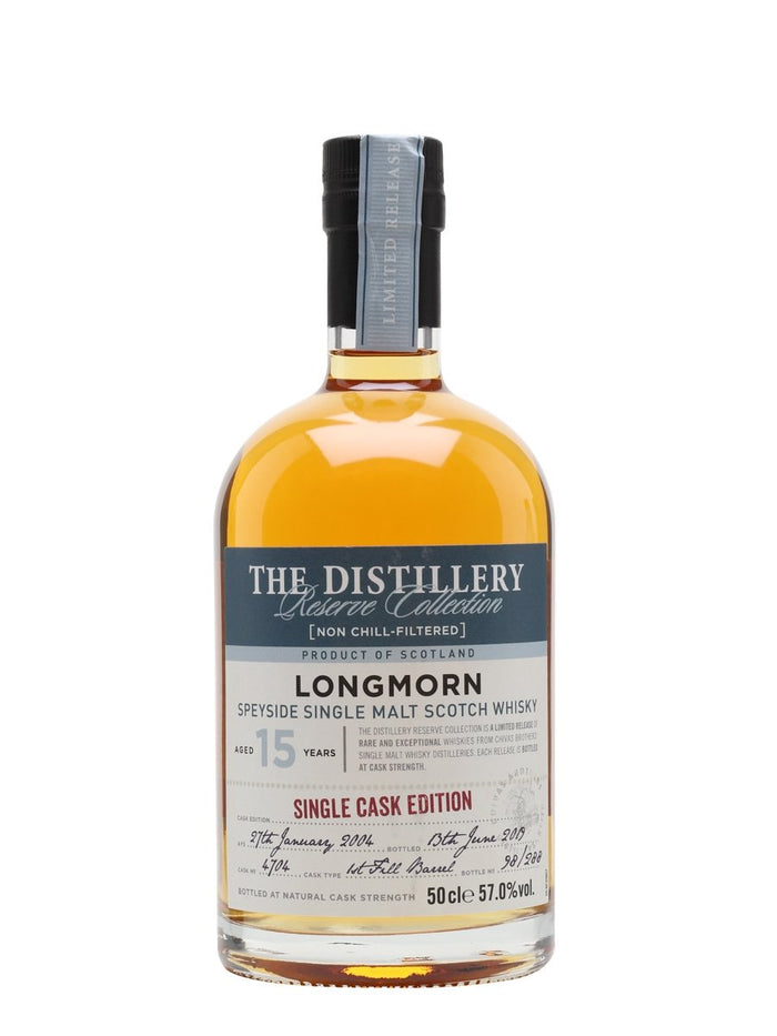 Longmorn 2004 15 Year Old Distillery Edition Speyside Single Malt Scotch Whisky | 500ML