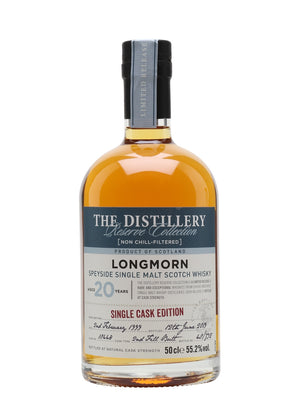 Longmorn 1999 20 Year Old Distillery Edition Speyside Single Malt Scotch Whisky | 500ML at CaskCartel.com