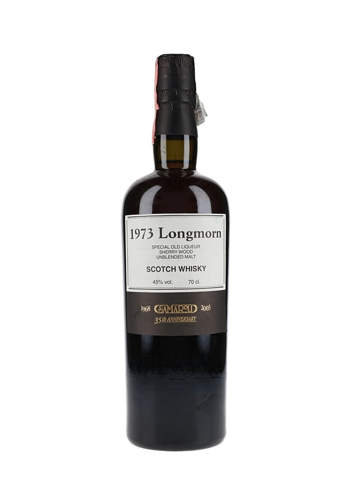 Longmorn 1973 Samaroli 35th Anniversary Speyside Single Malt Scotch Whisky | 700ML