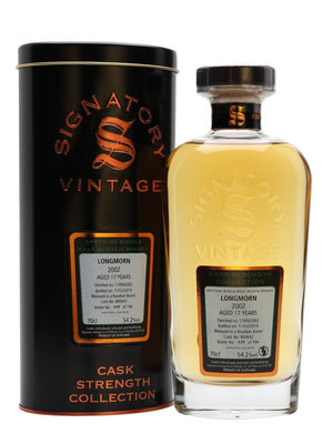 Longmorn 2002 17 Year Old Signatory Speyside Single Malt Scotch Whisky | 700ML at CaskCartel.com